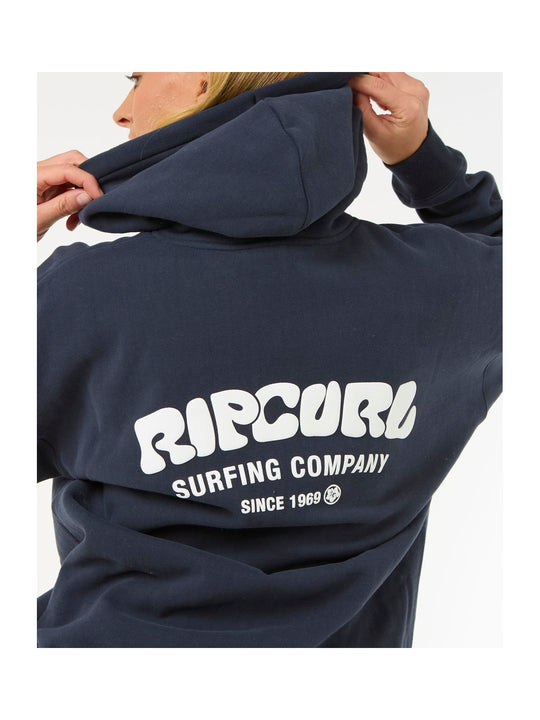 Bluza RIP CURL Surf Puff Heritage Hood granatowy
