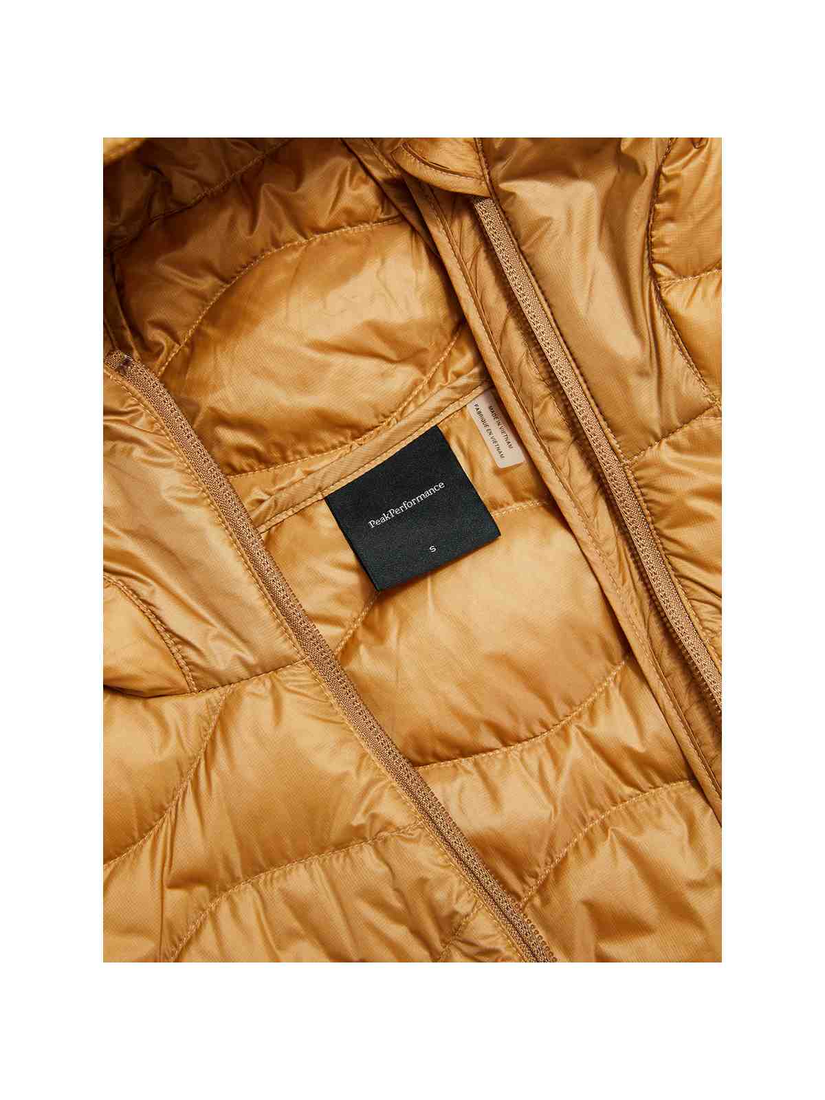 Kurtka PEAK PERFORMANCE Helium Down Hybrid Hood Women brązowy