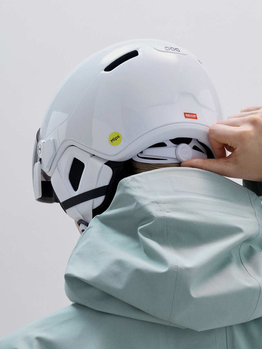 Kask narciarski POC Obex Visor Cat 3 biały
