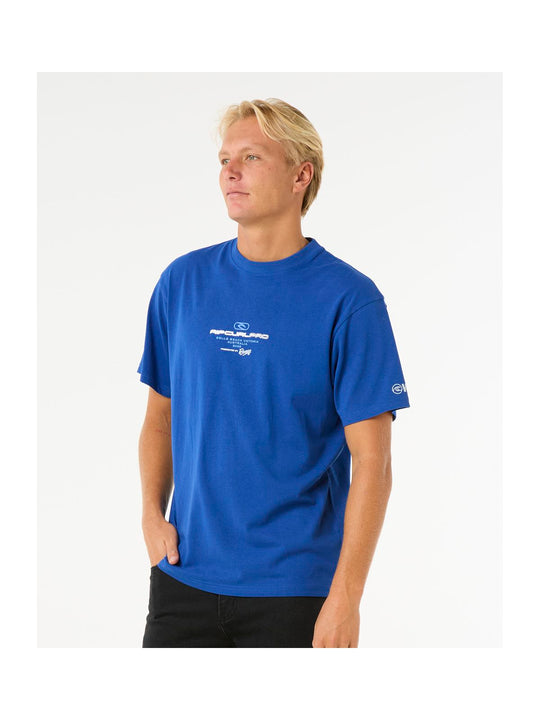 Koszulka RIP CURL Rip Curl Pro 2025 Lock Up Tee niebieski - Adventure Sports
