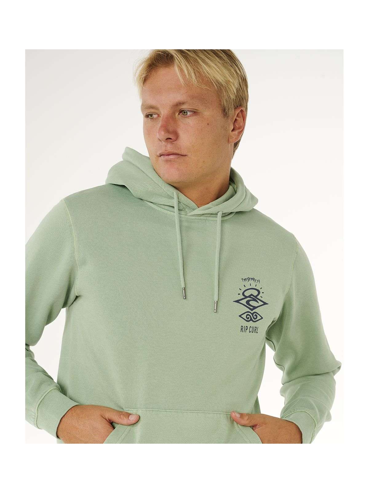 Bluza męska RIP CURL Search Icon Hood zielona