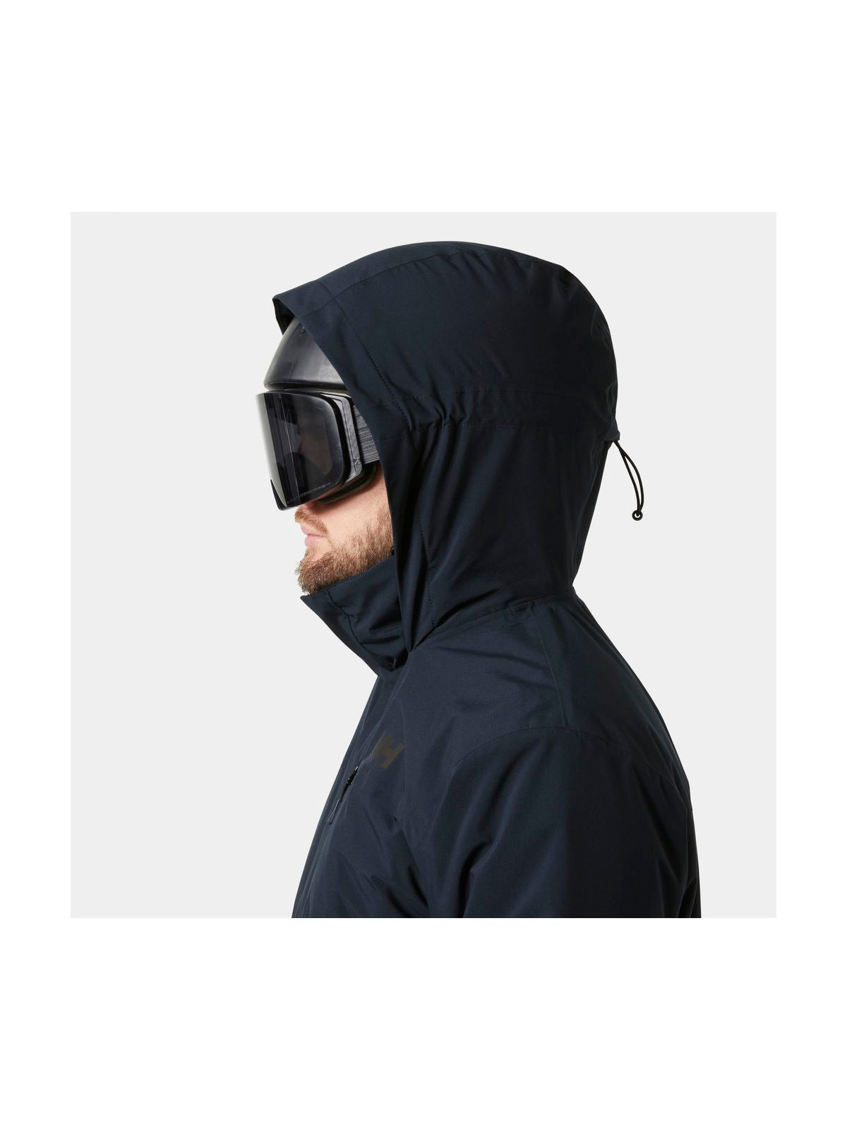 Kurtka narciarska męska HELLY HANSEN CREWSER INSULATED JACKET granatowa
