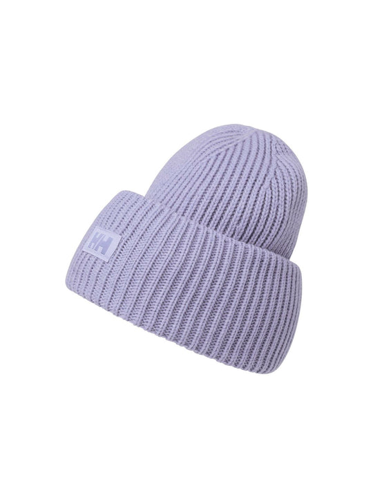 Czapka HELLY HANSEN Hh Rib Beanie kolor fioletowy
