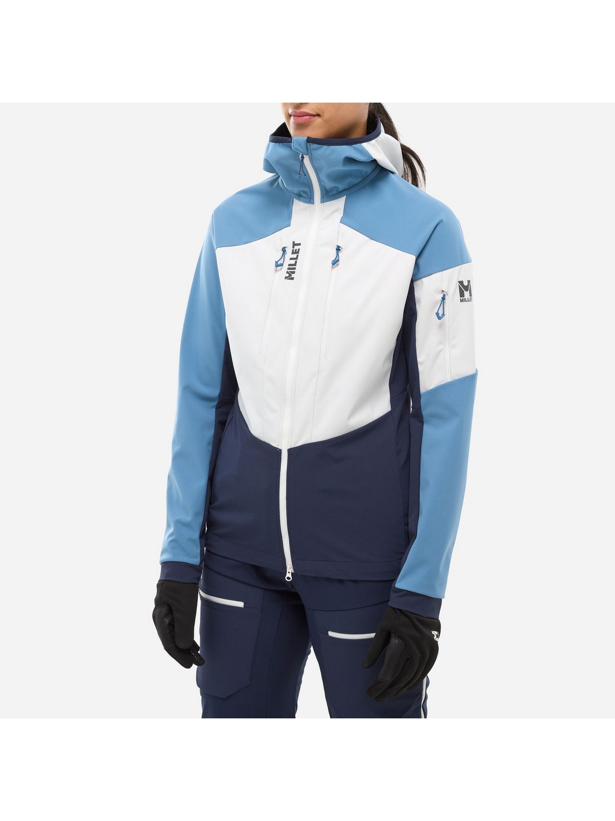 Kurtka narciarska MILLET MHITE SHIELD JKT niebieska