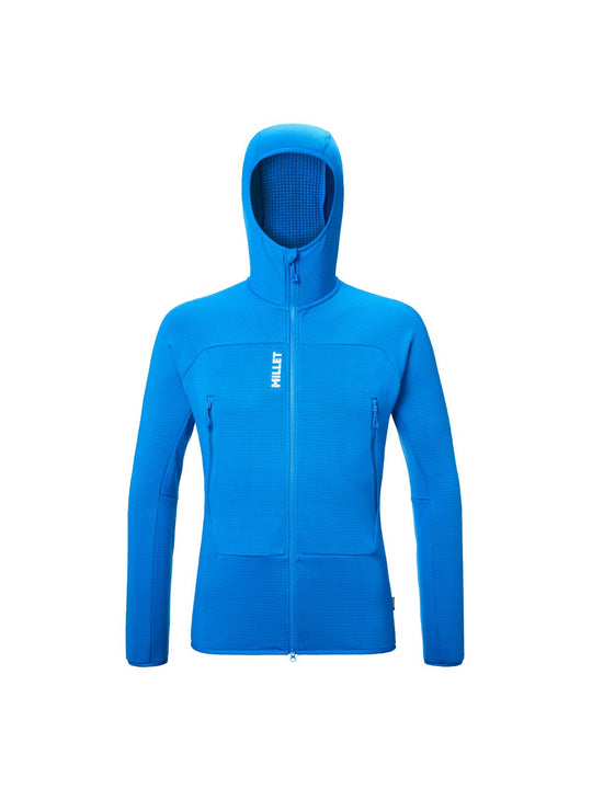 Bluza męska MILLET Fusion Grid Hoodie M niebieska'

