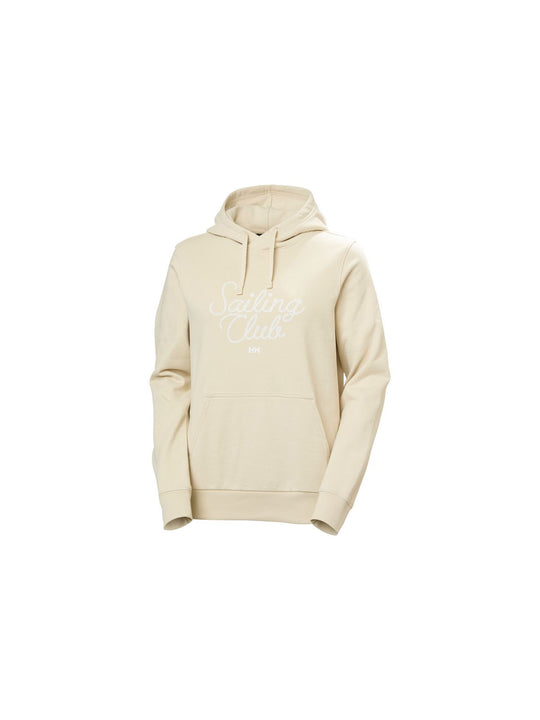 Bluza damska HELLY HANSEN W Core Graphic Hoodie beżowa
