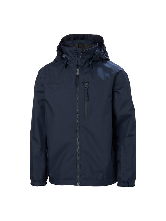 Kurtka HELLY HANSEN Jr Crew Hooded Jacket granatowy - Adventure Sports
