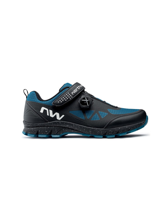 Buty rowerowe NORTHWAVE CORSAIR- czarny/niebieski - Adventure Sports
