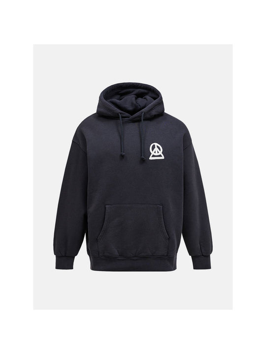 Bluza Peak Performance M Graphic Hood czarny - Adventure Sports

