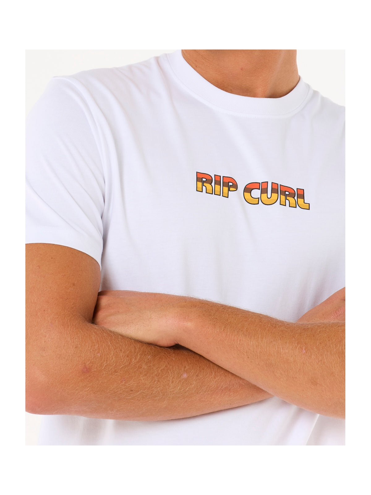 Koszulka męska RIP CURL Big Mumma Icon Tee biała