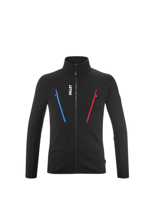 Kurtka męska polarowa MILLET M Tri Icon Power Jkt czarny - Adventure Sports
