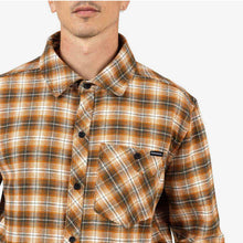Koszula męska ROSSIGNOL RANCH PLAID SHIRT brązowa
