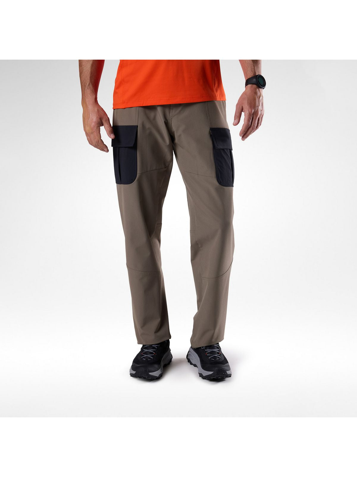 Spodnie męskie ROSSIGNOL M Hiking Cargo Pant brązowe