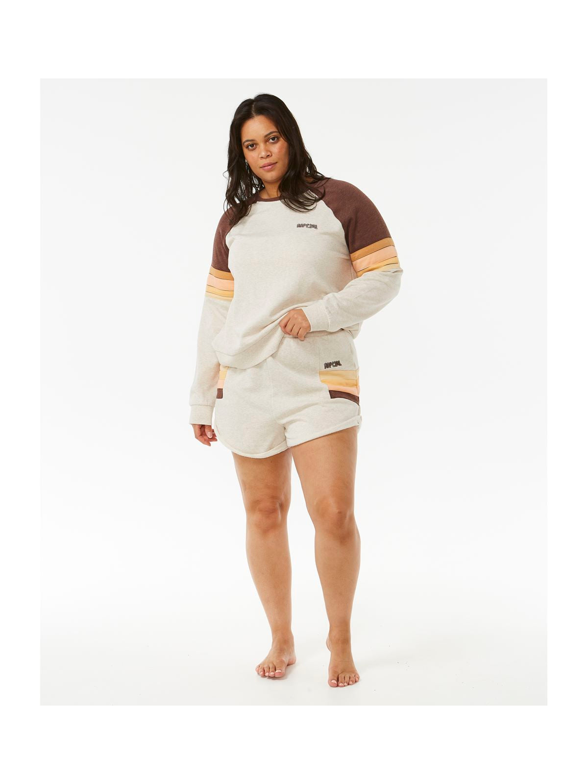 Szorty RIP CURL Block Party Track Short biały - Adventure Sports