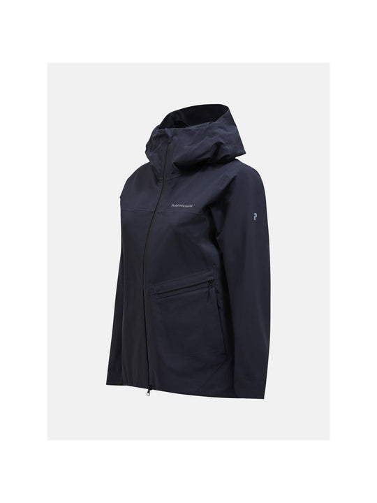 Kurtka z membraną damska Peak Performance W Commuter Hipe Jacket czarny - Adventure Sports

