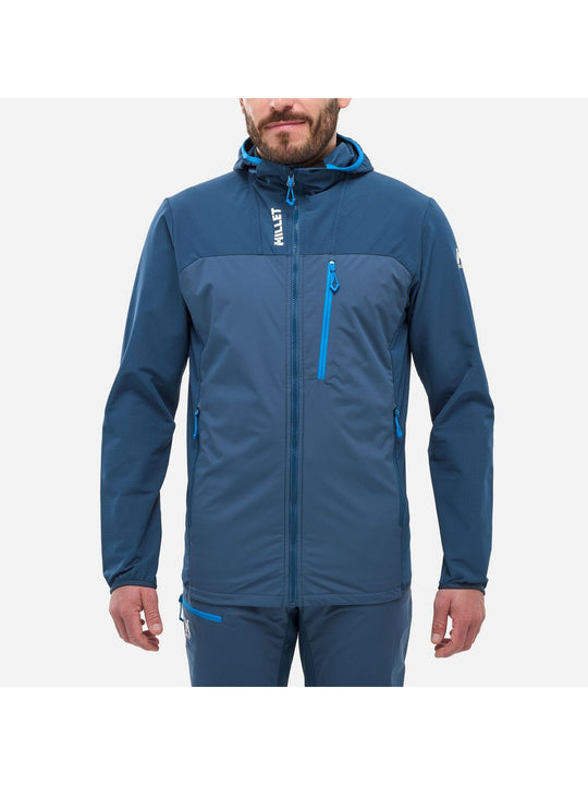 Kurtka MILLET M SENECA HYBRID HOODIE granatowa
