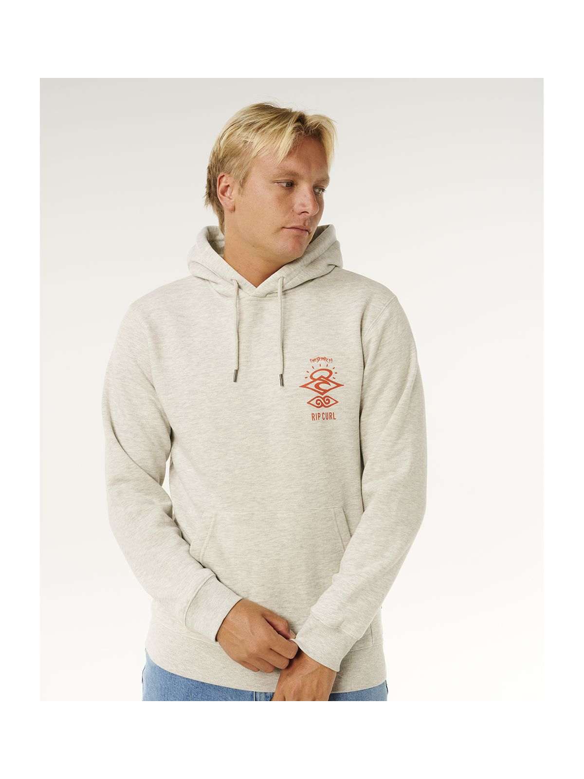 Bluza męska RIP CURL Search Icon Hood biała