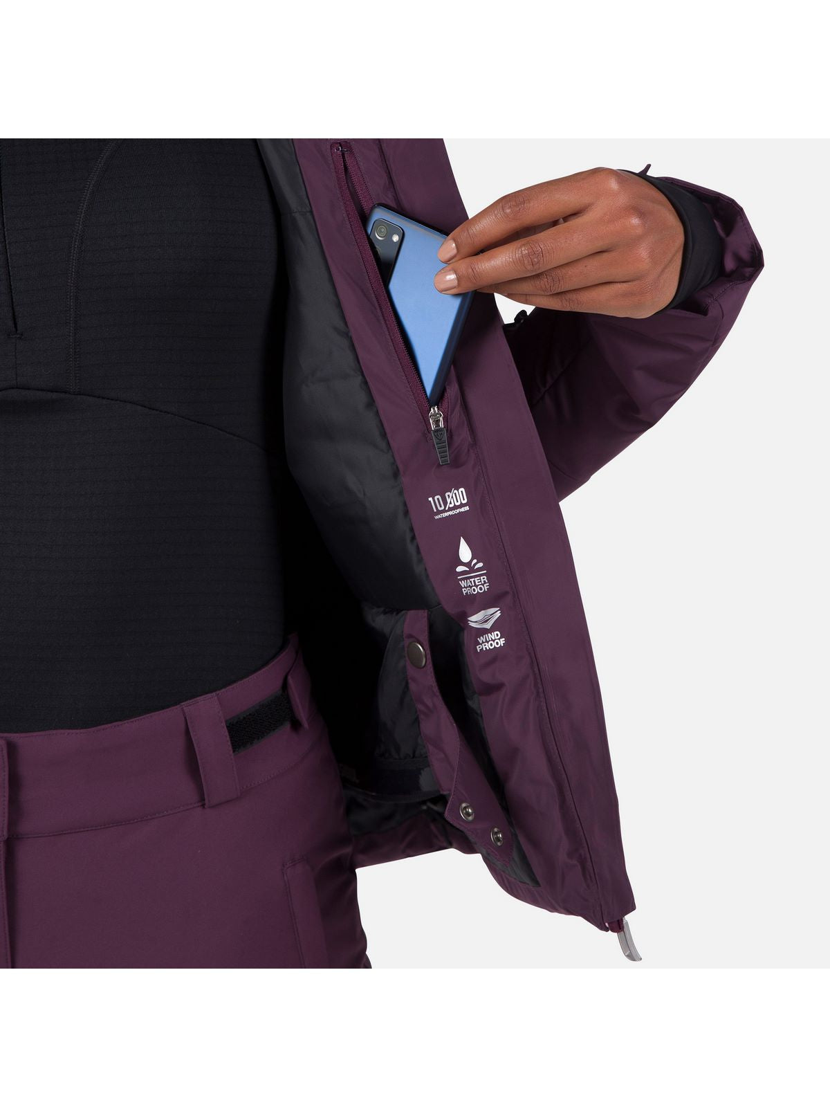 Kurtka na narty damska Rossignol W Staci Pearly Jkt - narciarska - Adventure Sports