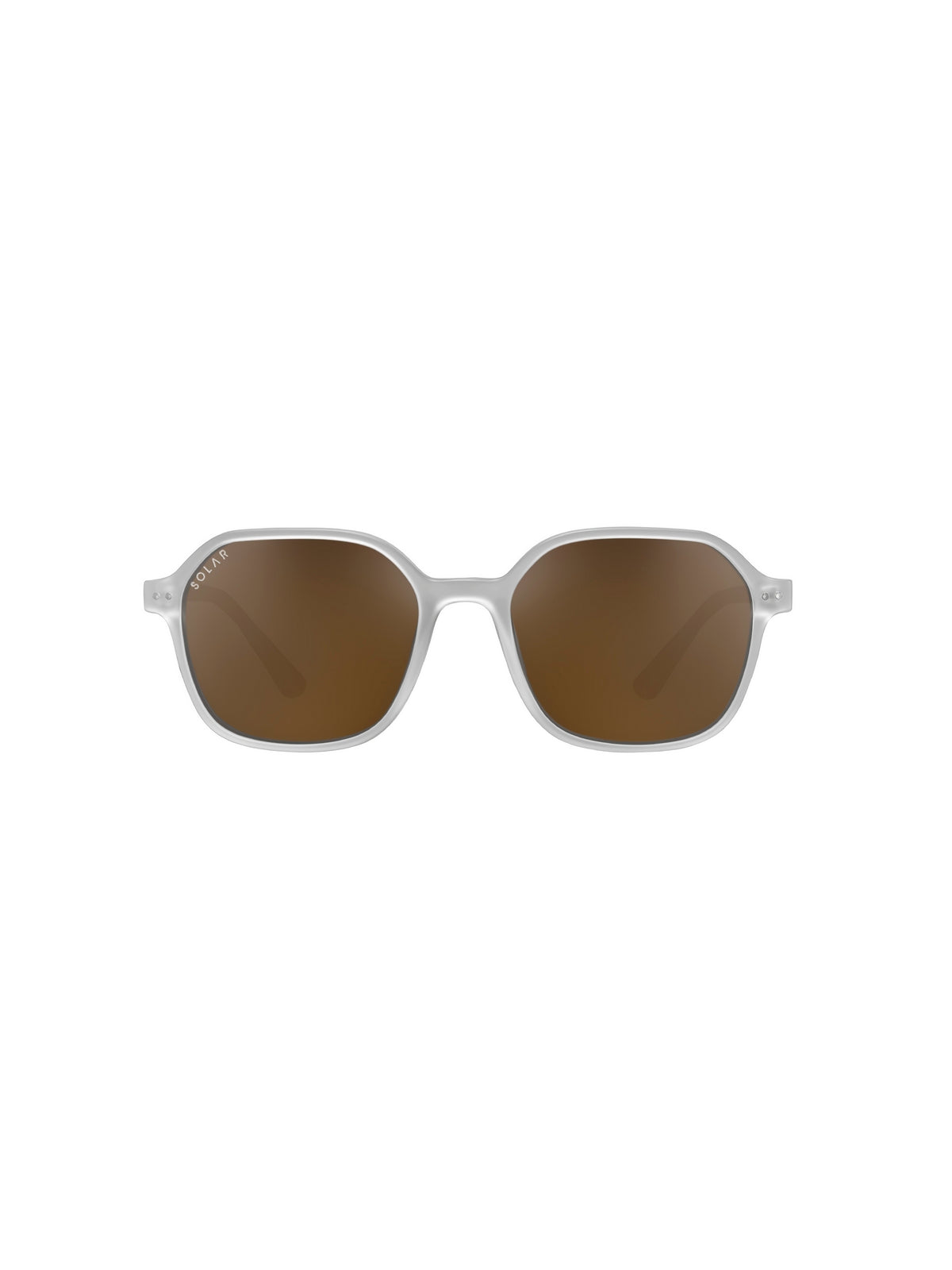 Okulary przeciwsłoneczne SOLAR Margot - cat.3 Polarized - Matte Transparent