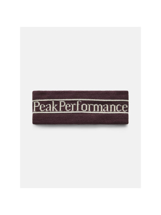 Opaska Peak Performance Pow Headband fioletowy - TU - Adventure Sports
