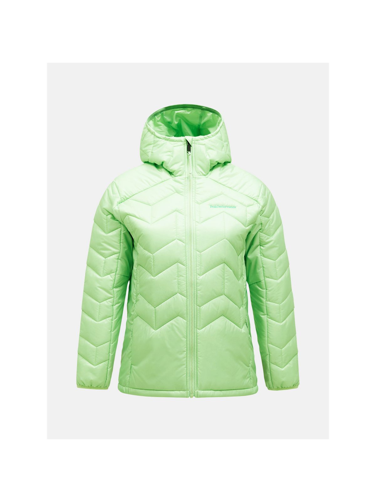 Kurtka PEAK PERFORMANCE Elevate Liner Hood Jacket Women zielony - Adventure Sports