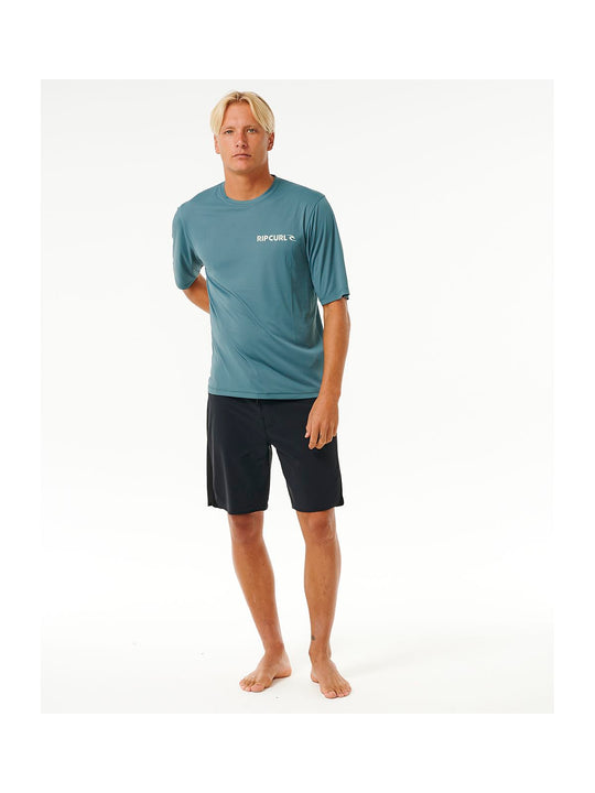 Lycra RIP CURL Icons Surflite Upf S/S niebieski - Adventure Sports
