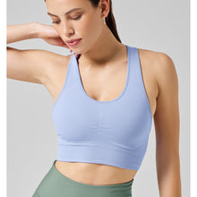 Top CASALL Seamless Soft Sports Bra niebieski - Adventure
