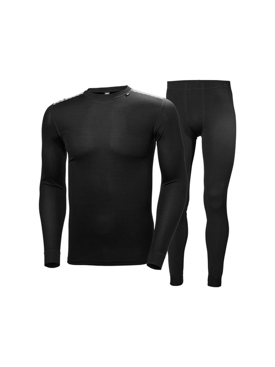 Bielizna termiczna męska HELLY HANSEN HH COMFORT LIGHT SET czarna
