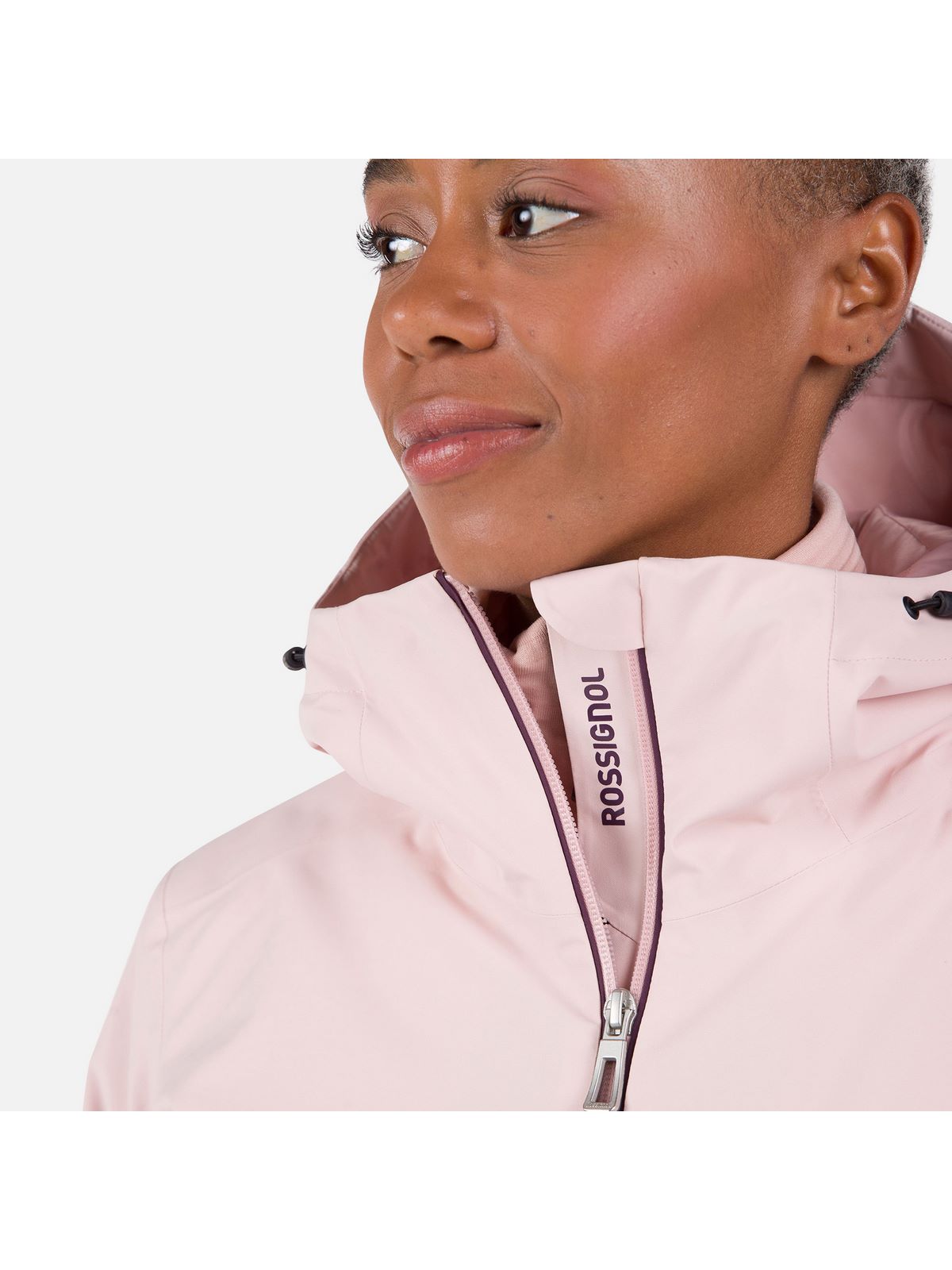 Kurtka narciarska damska Rossignol W Strawpile Jkt różowy - Adventure Sports