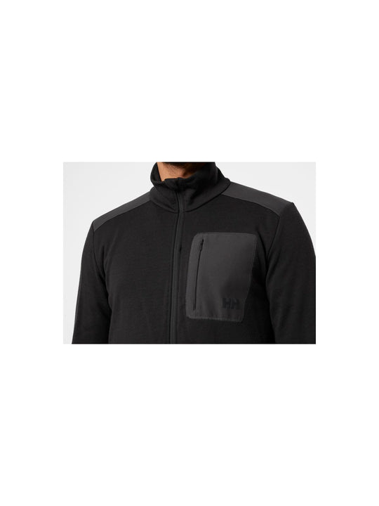 Koszulka Helly Hansen Lifa Merino Midlayer czarny - Adventure Sports
