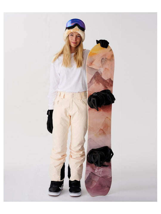 Spodnie narciarskie RIP CURL Rider High Waist Pant biały - Adventure Sports
