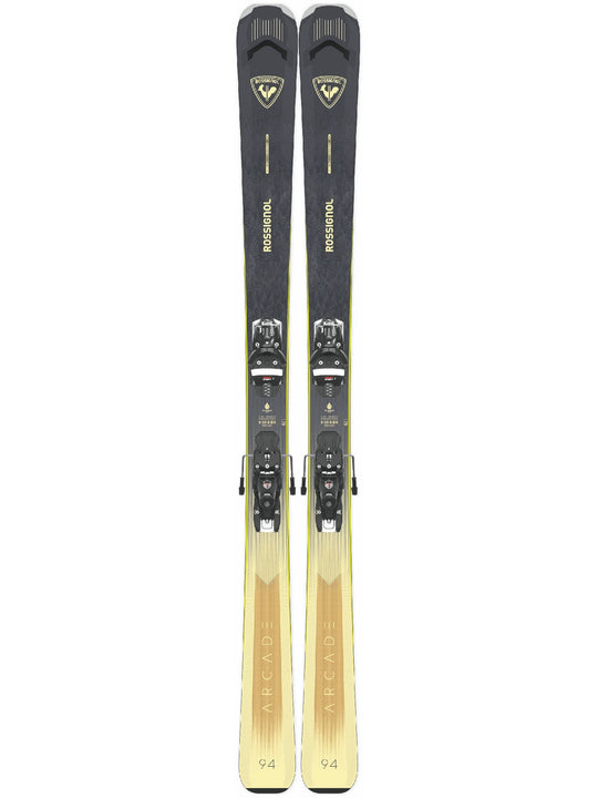 Narty ROSSIGNOL Arcade W 94 Open + wiązania LOOK SPX 12 Metrix GW B100 Black
