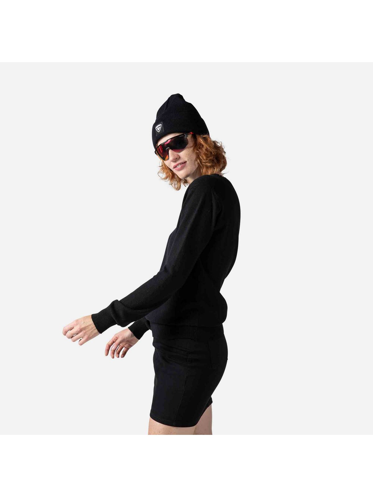 Sweter Rossignol W Signature Knit czarny - Adventure Sports