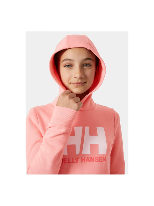 Bluza dresowa dziewczęca HELLY HANSEN Jr Hh Logo Hoodie 2.0 różowy - Adventure Sports
