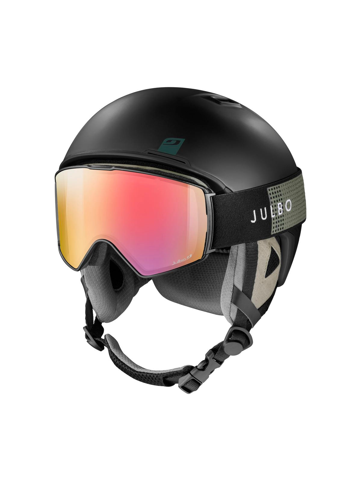 Gogle narciarskie JULBO Launcher czarny fotochrom Cat 1-3 High Contrast