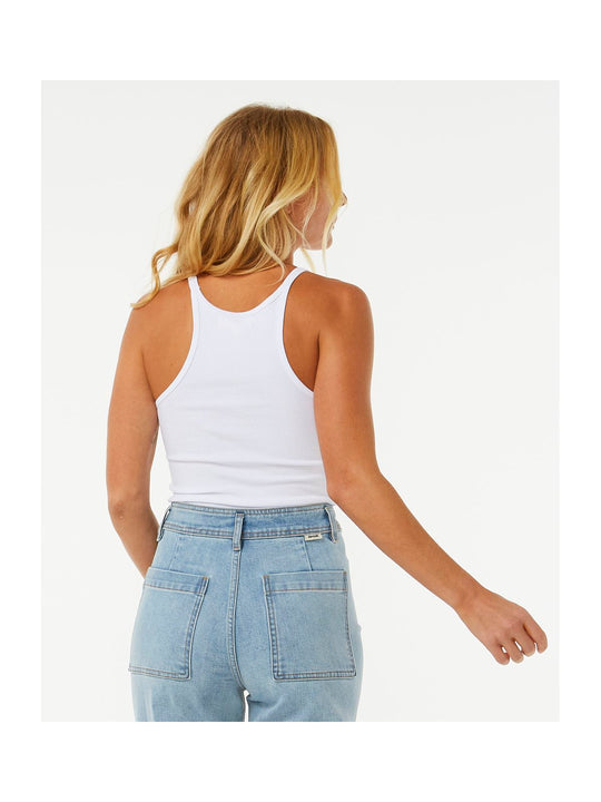 Koszulka RIP CURL Endless Summer Ribbed Tank biały - Adventure Sports
