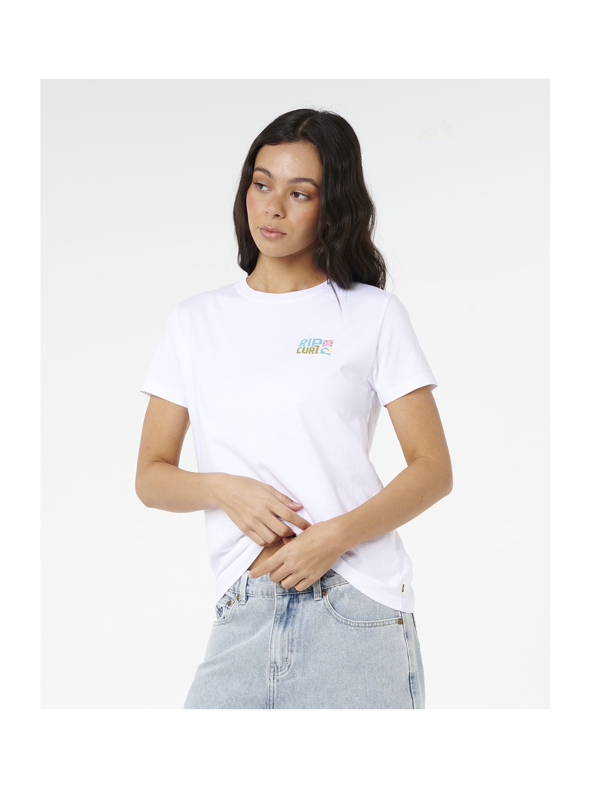 Koszulka damska RIP CURL Catalina Island Standard Tee biała