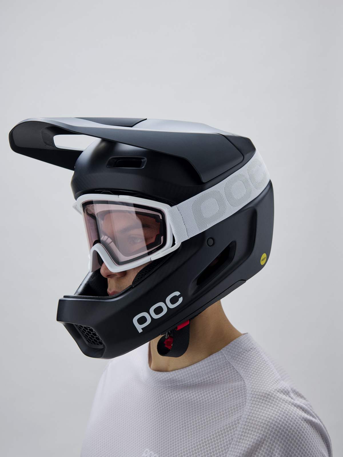 Gogle rowerowe POC Zygon białe cat.1 Clarity Trail/Cloudy Brown