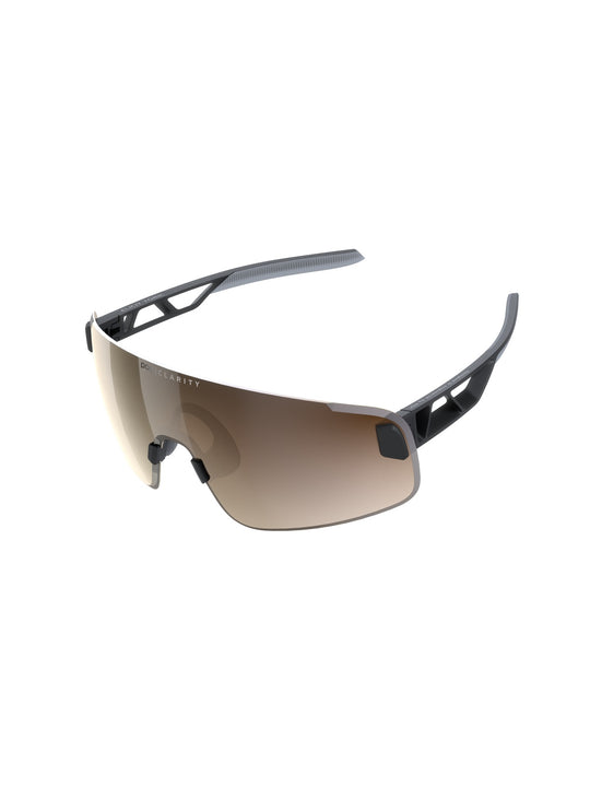 Okulary rowerowe POC Elicit Toric+ czarny - Clarity Trail/Partly Sunny Silver Cat.2
