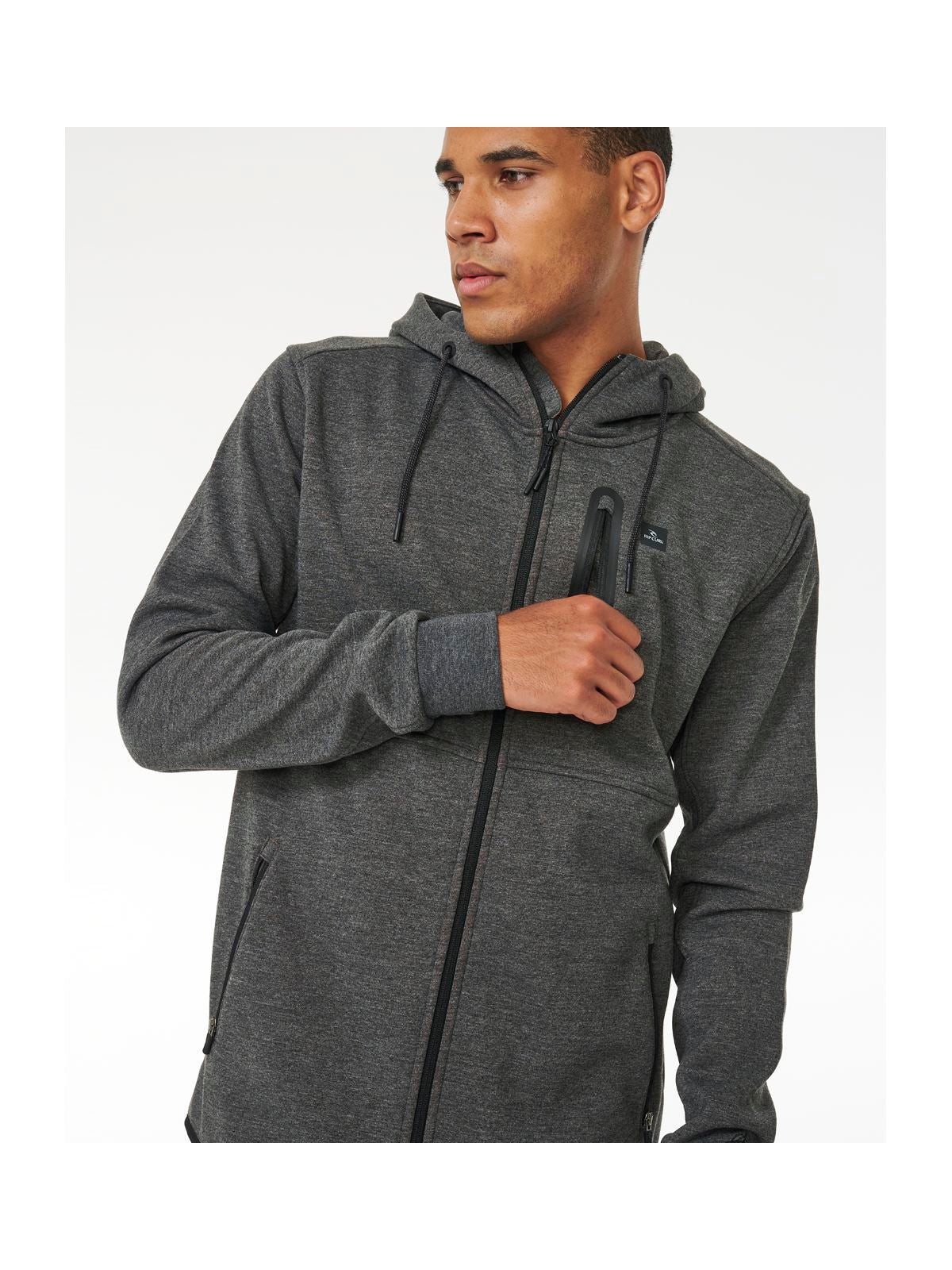 Bluza męska sportowa RIP CURL Anti Series Departed Zip Thr brązowy - Adventure Sports