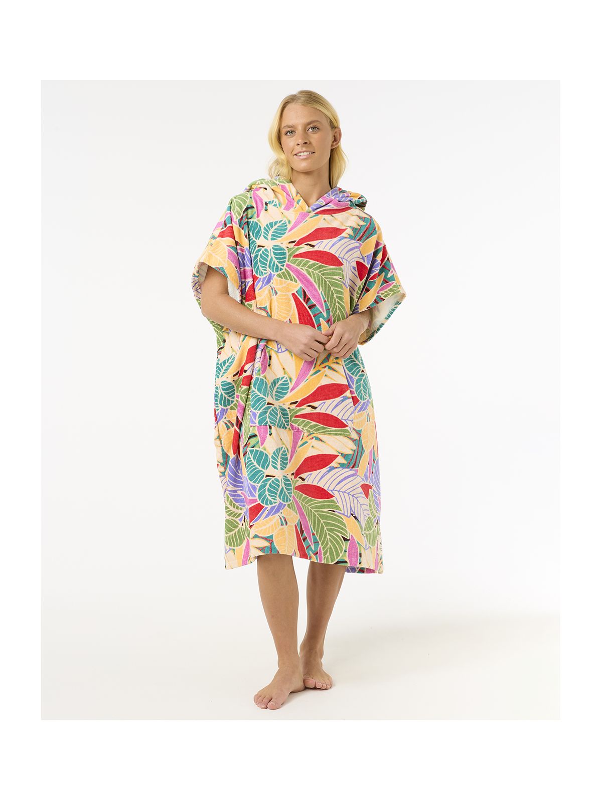 Ponczo plażowe RIP CURL Mixed Hooded Towel multikolor