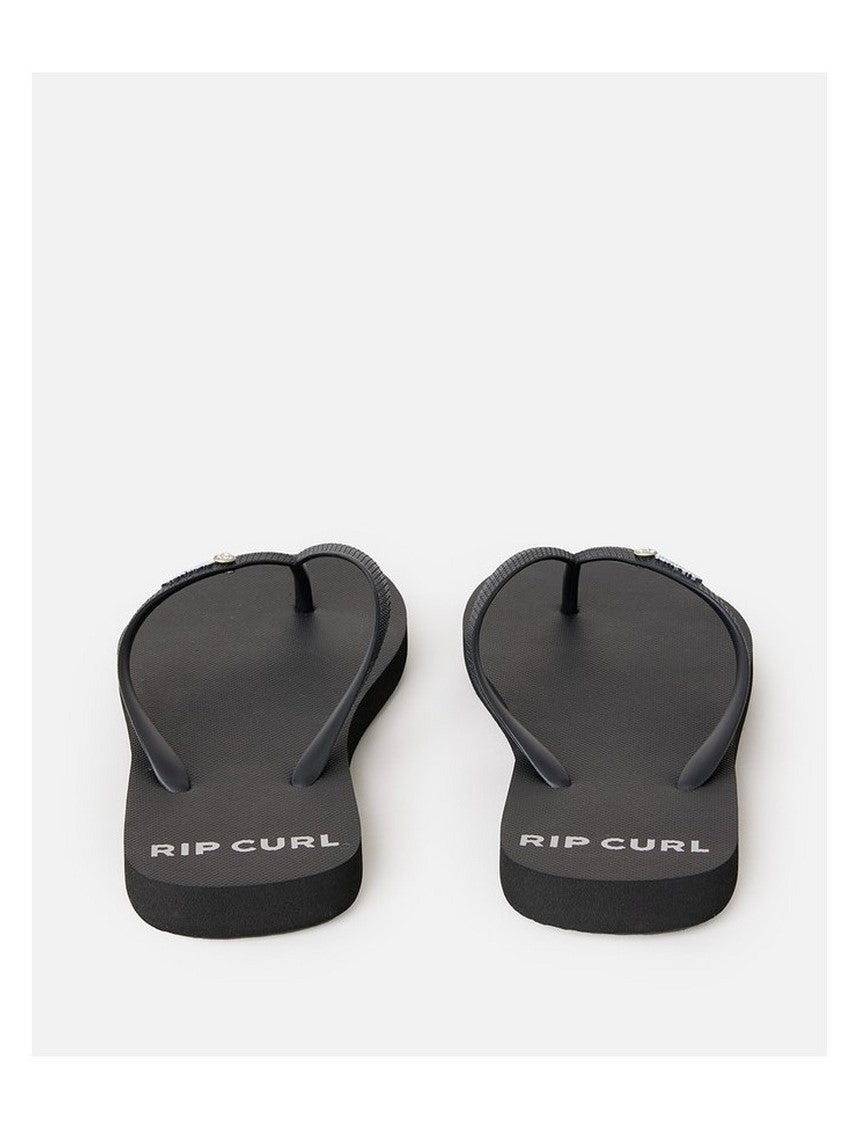Japonki plażowe damskie RIP CURL Premium Surf Bloom Open Toe czarne