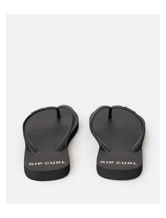 Japonki plażowe damskie RIP CURL Premium Surf Bloom Open Toe czarne
