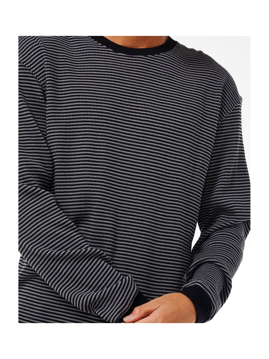 Koszulka RIP CURL Quality Surf Products Ls Tee czarny - Adventure Sports
