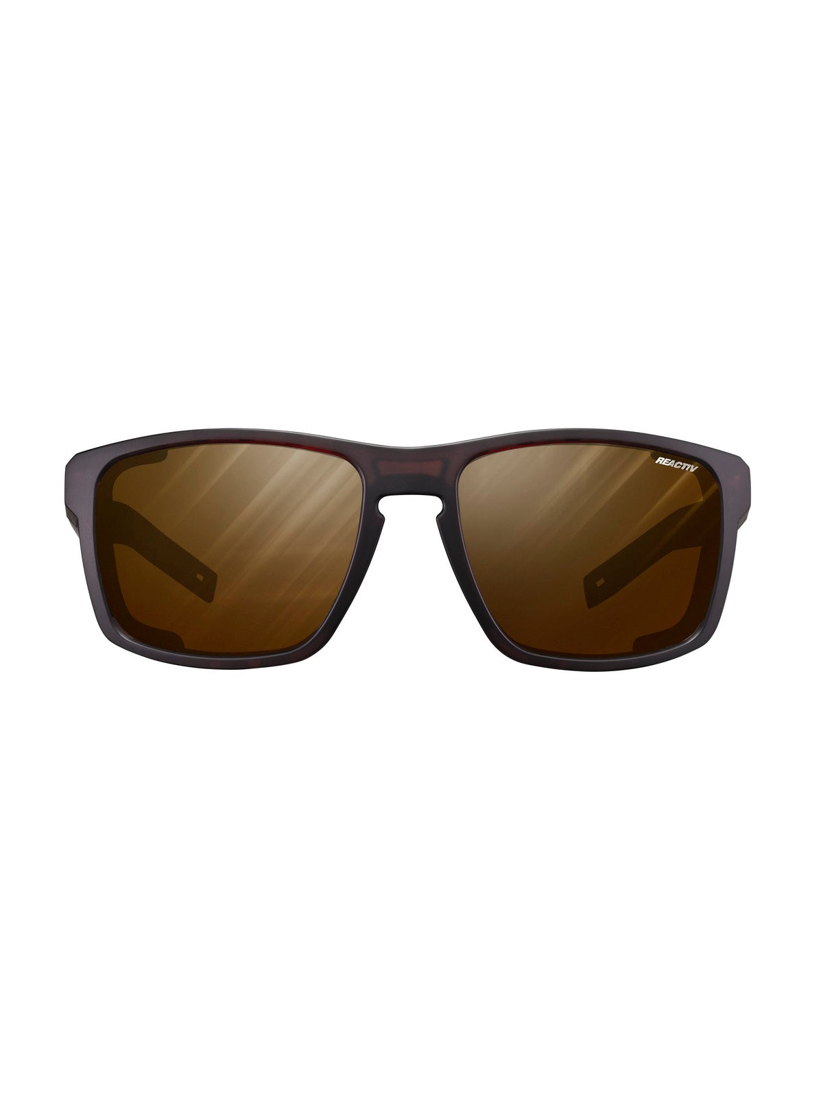 Okulary fotochromowe JULBO SHIELD - brązowy/czarny | Reactiv Polarized Cat 2-4 - L - Adventure Sports