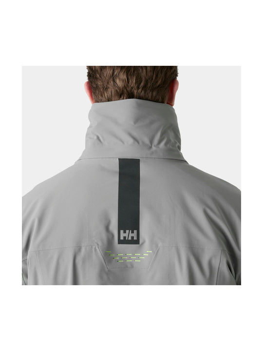 Kurtka narciarska męska HELLY HANSEN ALPHA LIFALOFT JACKET szara
