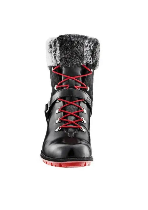 Trzewiki damskie zimowe Rossignol W 1907 Megeve czarny połysk - Buty sportowe - Adventure Sports
