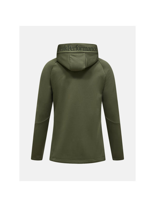 Bluza PEAK PERFORMANCE W Rider Essentials Zip Hood zielony
