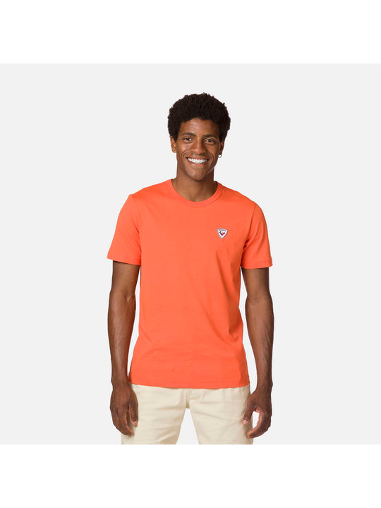T-Shirt Rossignol Logo Plain Tee pomarańczowy - Koszulka - Adventure Sports
