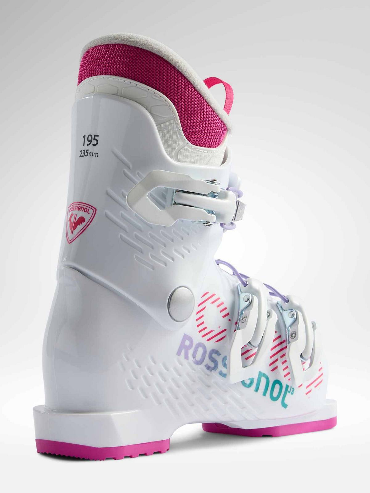 Buty narciarskie dla dzieci ROSSIGNOL Compj J3 White